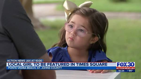 5-year-old Ponte Vedra girl makes her way to the big screen in New York