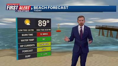 First Alert Forecast: Thursday, July 4 - Noon