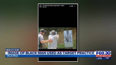 Police chief calls images of white people using picture of Black man for target practice a ‘mistake’