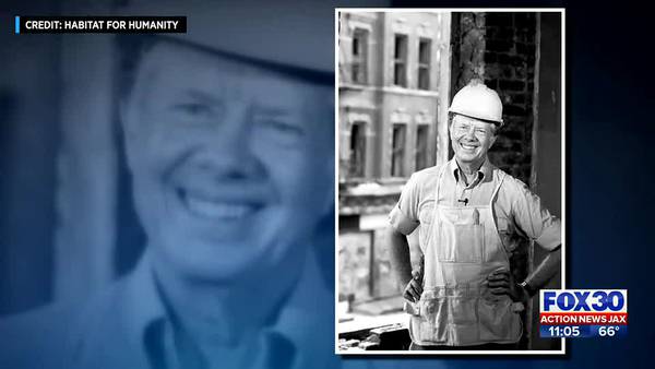 How former President Jimmy Carter has constructed a humanitarian legacy