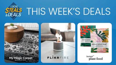 Local Steals and Deals: Home deals with Flikr Fire, My Magic Carpet and Instant Plant Food