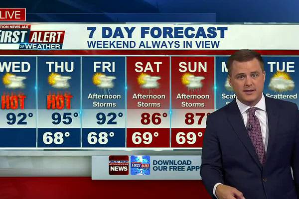 First Alert 7 Day Forecast: May 18, 2022
