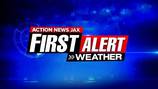 First Alert Weather: Tornado watch until 9 p.m. for Duval, Nassau and all local Georgia counties