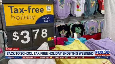 Back-to-school tax holiday has a few days left, shop while you can