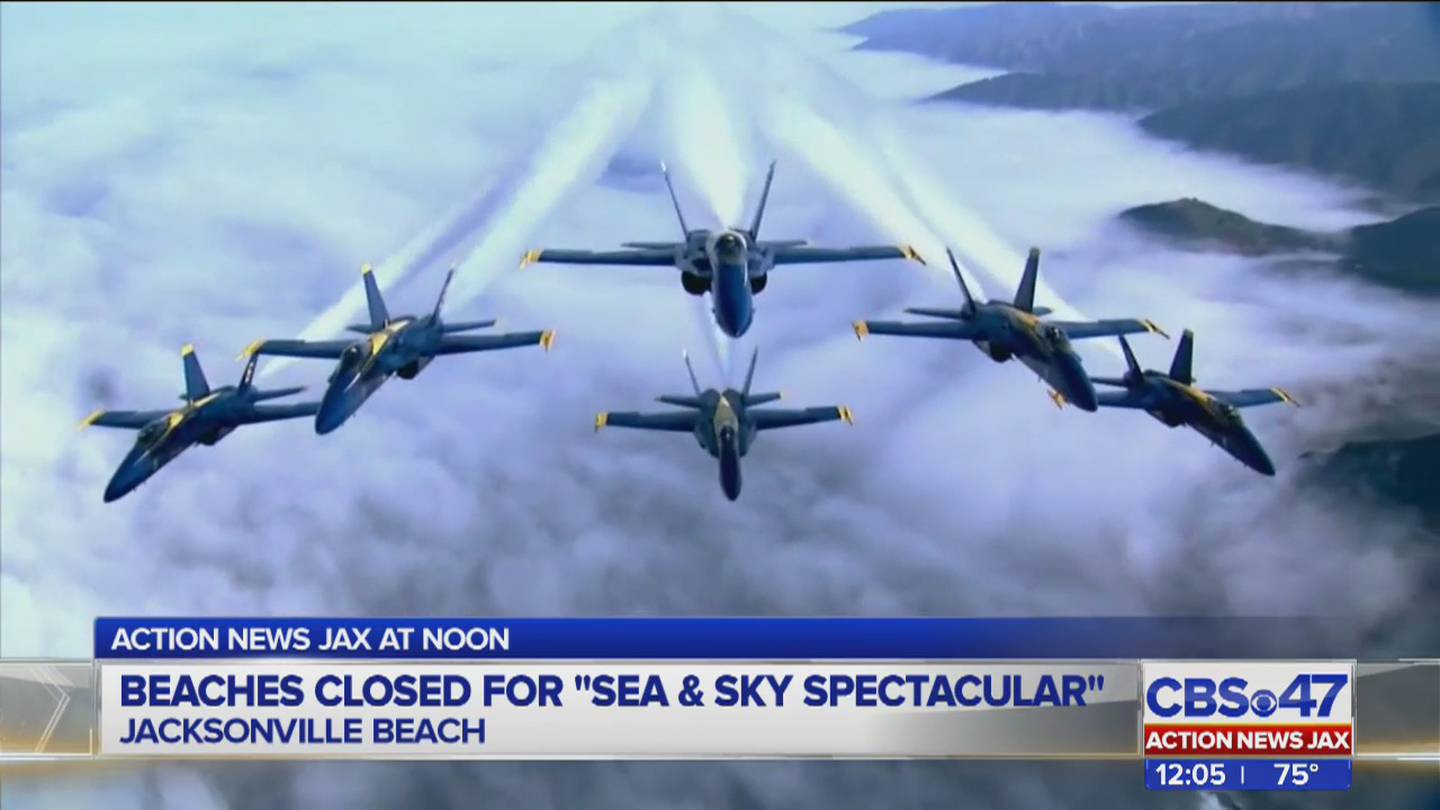 Jacksonville Beach expects thousands for Sea and Sky Airshow Action