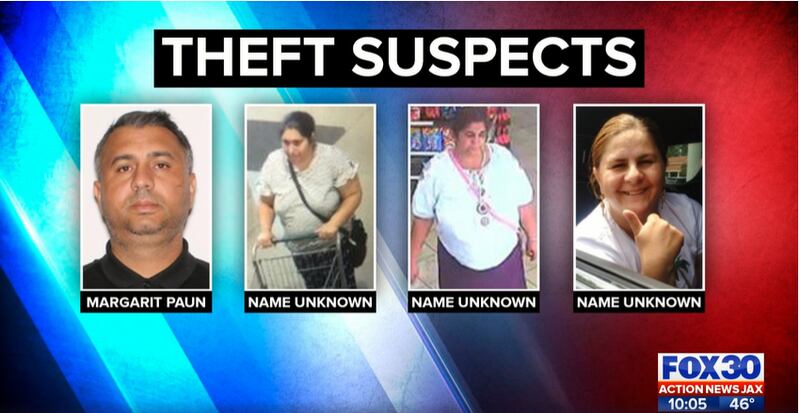 Theft suspects wanted for robbery schemes.