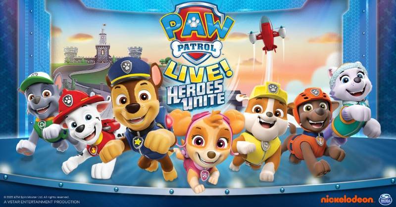 Paw Patrol Live! Heroes Unite