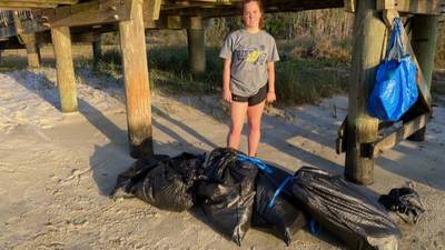 Photos: Timucuan Parks Foundation’s Student Self-Guided Volunteer Cleanup Program