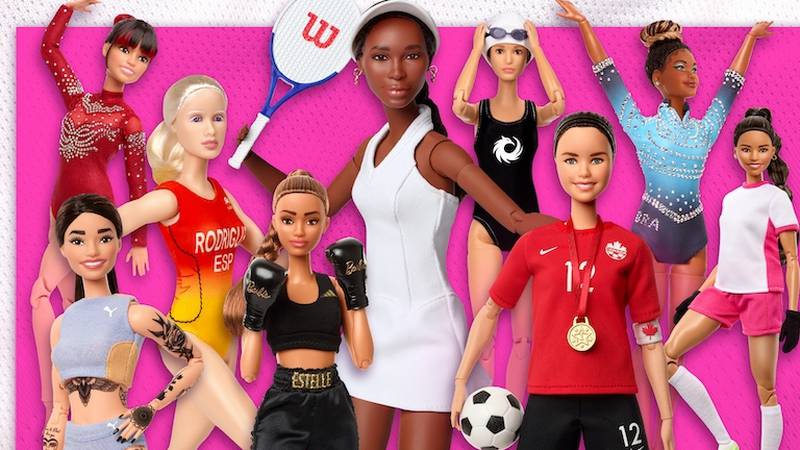 Mattel announced Wednesday that tennis star Venus Williams and eight others will be a part of a new line of Barbie dolls.