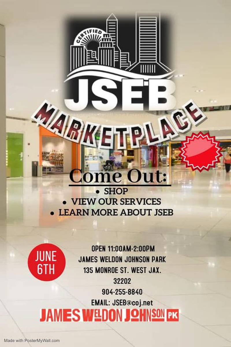 Come out and support Jacksonville small businesses.