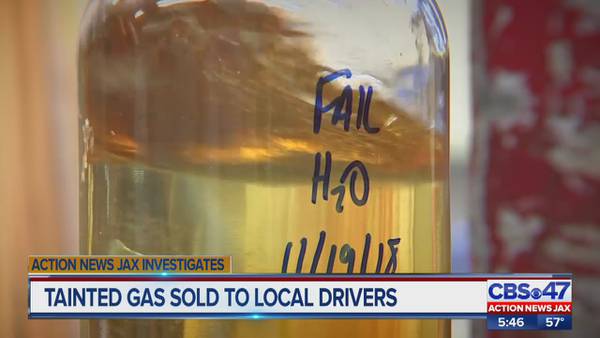 Action News Jax Investigates: Tainted gas sold to Jacksonville-area drivers