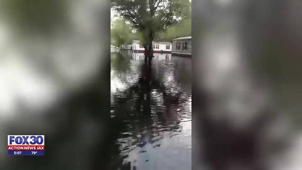 Flooding problems continue in Colerain Oaks community in St. Marys after Debby, neighbors say