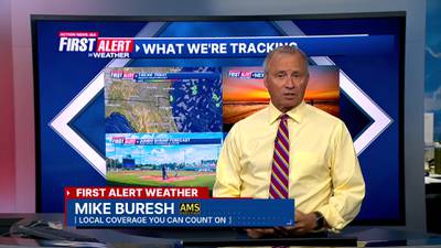 First Alert Forecast: Thu., May 2nd - Early Evening