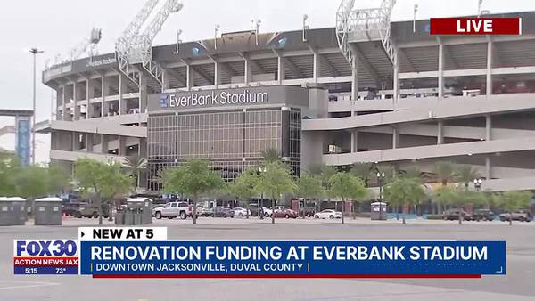 Renovation funding at EverBank Stadium