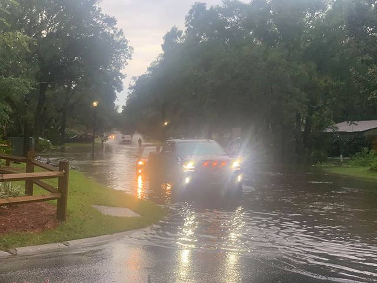 Photos of flooding from Tuesday afternoon storms in Jacksonville