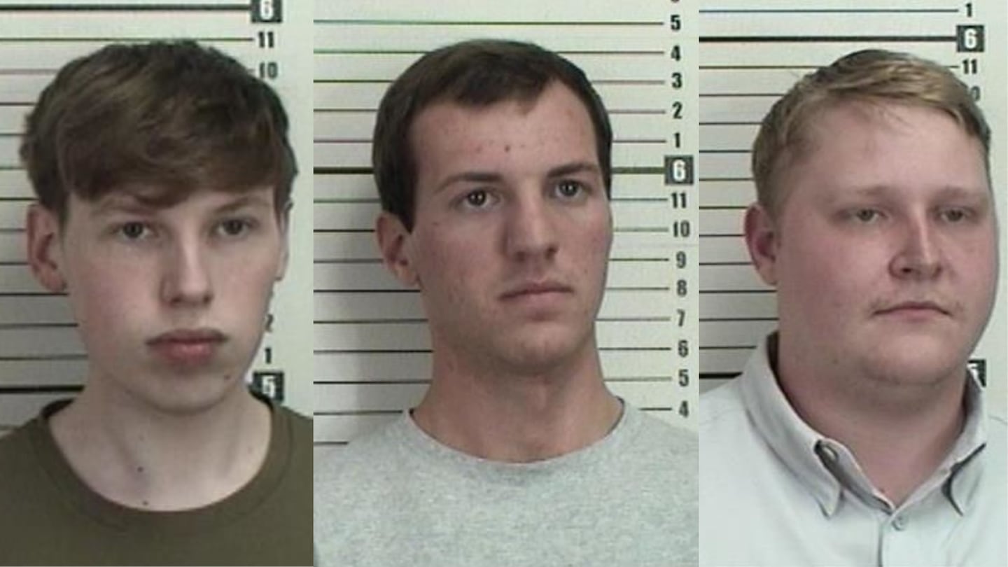 Mason Garrick, Braxton Massey, and Ryan Biegel are charged with battery of an inmate and violating the oath of office, the Camden County Sheriff's Office said.