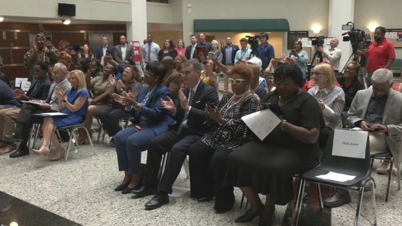 Jacksonville city leaders and state officials commemorated Florida’s 159th Emancipation Proclamation Day at City Hall on Monday.