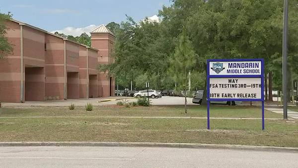 Mandarin Middle School placed on lockdown as tip about gun on campus investigated; no gun found