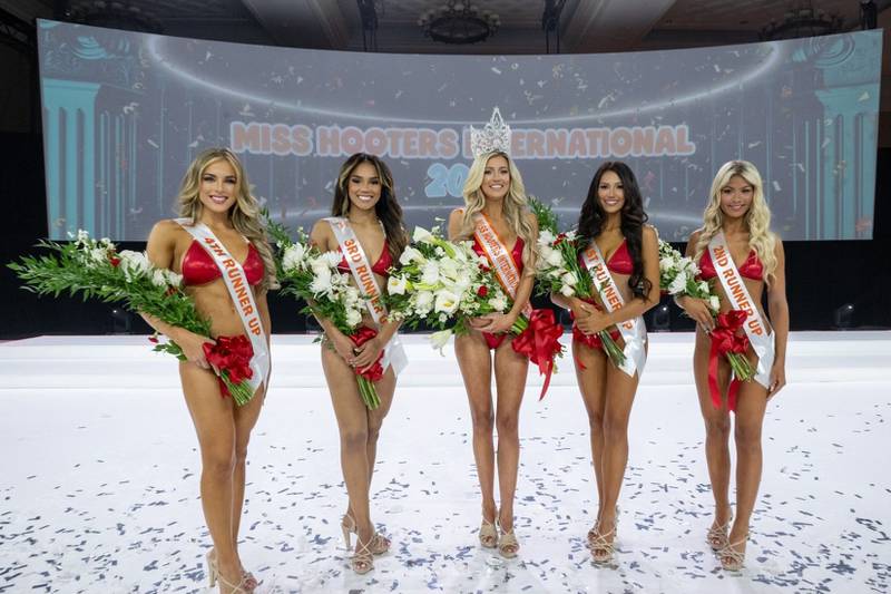Orange park local Emily Johnson was crowned Miss Hooters International 2023 at the 26th Annual Miss Hooters International Pageant at Caesars Palace.