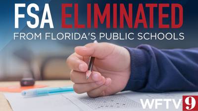 Gov. DeSantis eliminates FSA in all Florida public schools