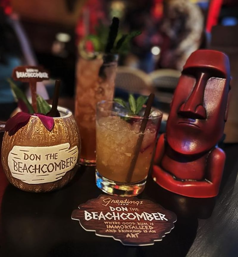 Some nostalgia of a better time at the Secret Tiki Temple in Baymeadows.