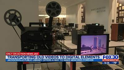 ‘It just takes you back in time’: New ‘Memory Lab’ at Jacksonville Public Library digitizes old tape