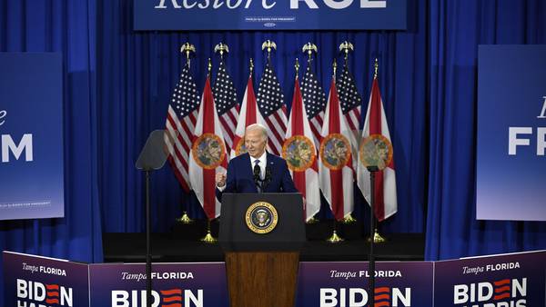 President Biden leans in backing Florida abortion initiative, while Trump avoids taking a stance
