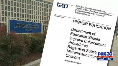 Report calls for Ed Department to improve process for investigating misleading colleges