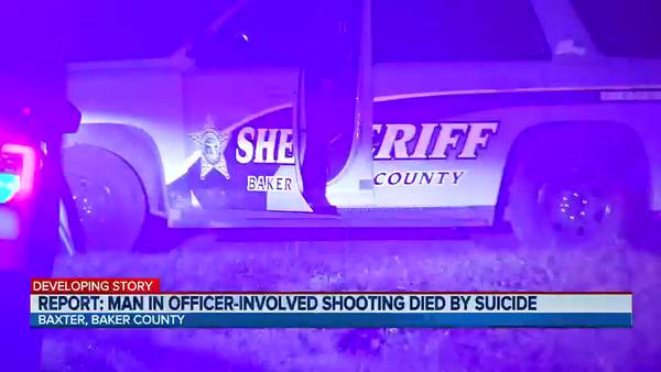 REPORT: Man in Baker County officer-involved shooting died by suicide