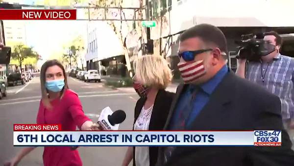 Florida corrections officer charged for alleged involvement in US Capitol riot