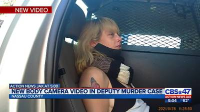 Body cam video shows arrest of woman who helped man accused of killing Nassau deputy Joshua Moyers