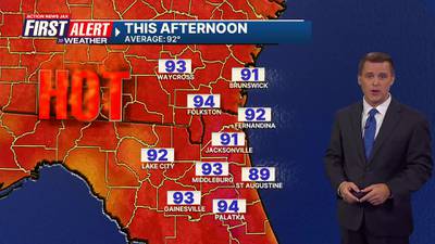 First Alert Weather: A few afternoon, inland storms on the radar