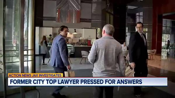 Former top City of Jacksonville lawyer pressed for answers over $800,000 in contracts