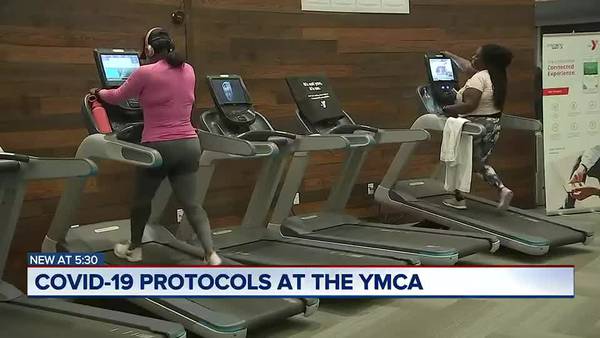 COVID-19 protocols at the YMCA