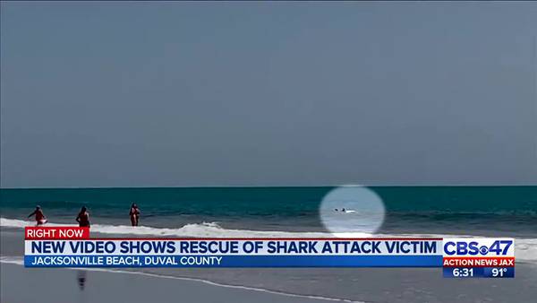 16-year-old makes quick decision to rescue swimmer bitten by shark at Jacksonville Beach