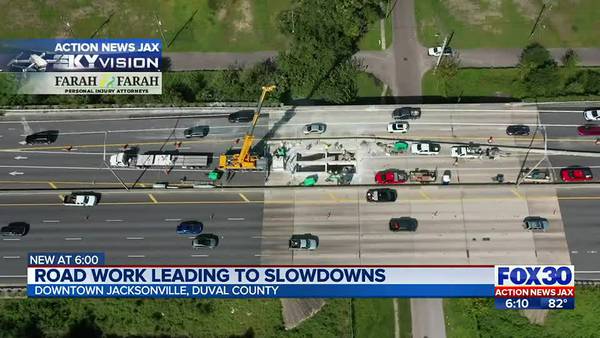 Drivers can expect delays as FDOT repairs I-95 overpass