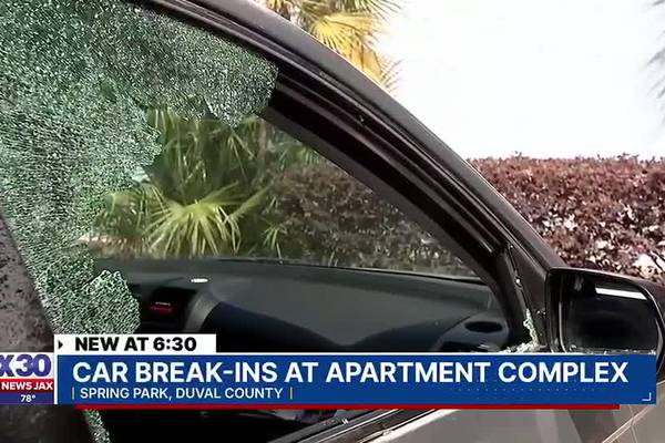 Car break-ins at Spring Park apartment complex