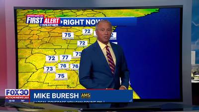 First Alert Forecast: Thu., May 2nd - Late Evening