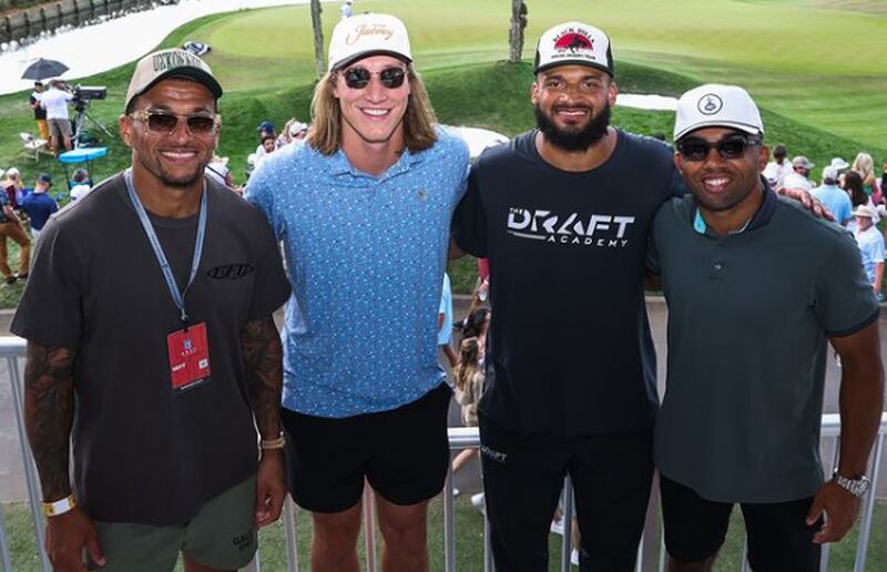 Among those attending the sought-out event, Jaguars' quarterback Trevor Lawrence, Tight end Evan Engram, Wide Receiver Christian Kirk, Offensive Lineman Walker Little, and one of the newest additions to the offense, Wide Receiver Gabe Davis.