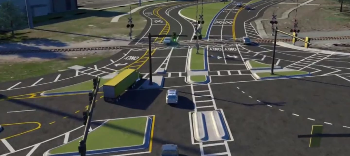 A busy intersection at the St. Johns-Duval County line may be getting an upgrade.