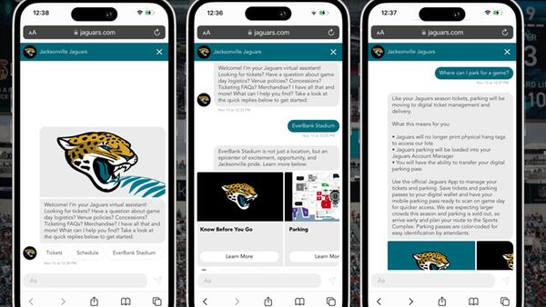 New way for fans to interact with the Jaguars while at the stadium