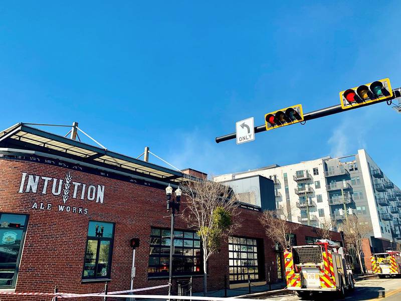 Intuition Ale Works remains closed as JFRD battles RISE Doro fire.