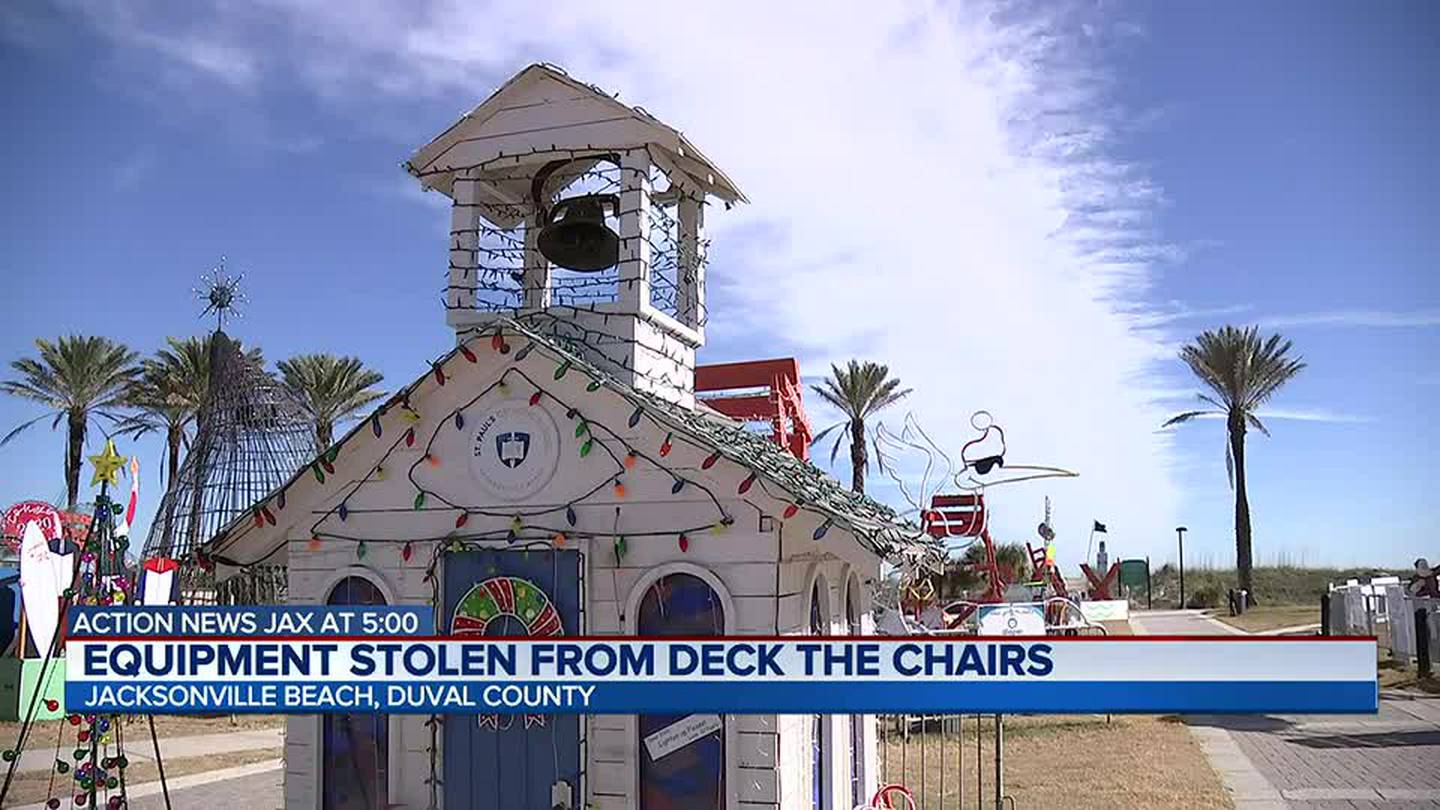 ‘Deck the Chairs Light Show’ up and running after stolen equipment