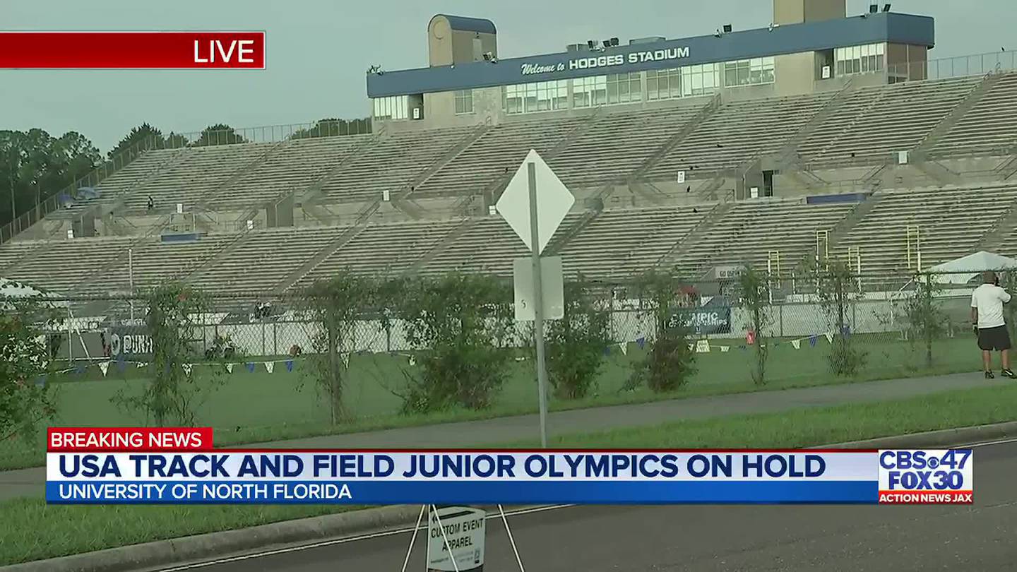 USA Track and field junior Olympics on hold Action News Jax