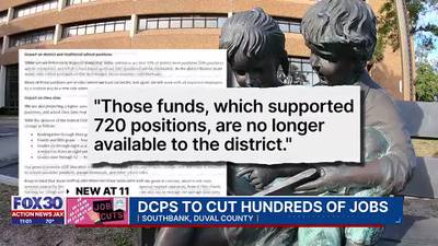 Duval County Public Schools could eliminate over 700 positions due to lack of funding, enrollment