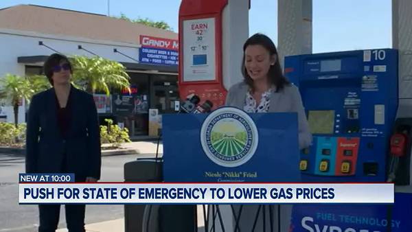 Push for state of emergency to lower gas prices