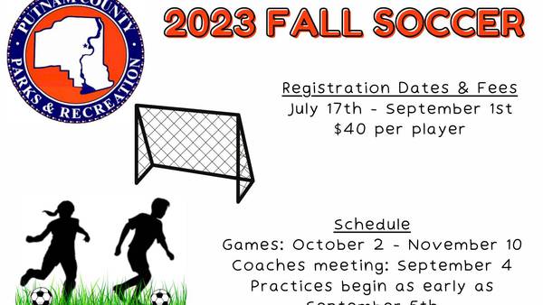 Get the kids on the pitch, Putnam County and South Putnam soccer season open for registration