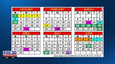 Calendar changes for Duval County schools