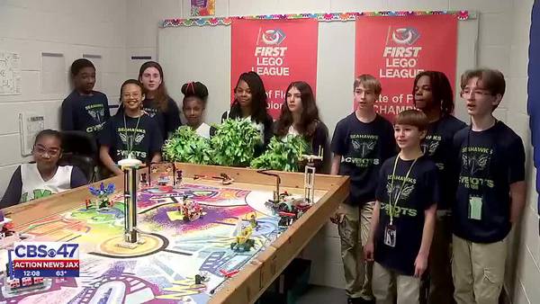 ‘A dream come true:’ Landmark Middle School’s Robotics Team prepares for a national competition