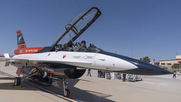 An AI-controlled fighter jet took the Air Force leader for a historic ride. What that means for war